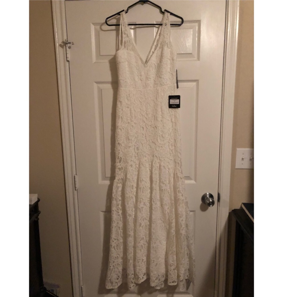 ❌SOLD❌ Lulu’s Rustic Lace Dress